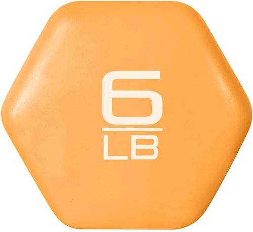 CAP Barbell Vinyl Coated Dumbbells - 1-15 LB Options, Single or Pair