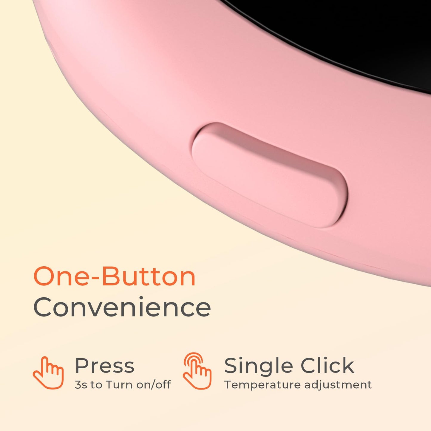 Hand Warmers Rechargeable, 3 Heat Levels (104–131°F) with AI Temp & Battery Display, Pocket Electric Hand Warmers, Fast Heating, Fits in Gloves, Gifts for Women & Men