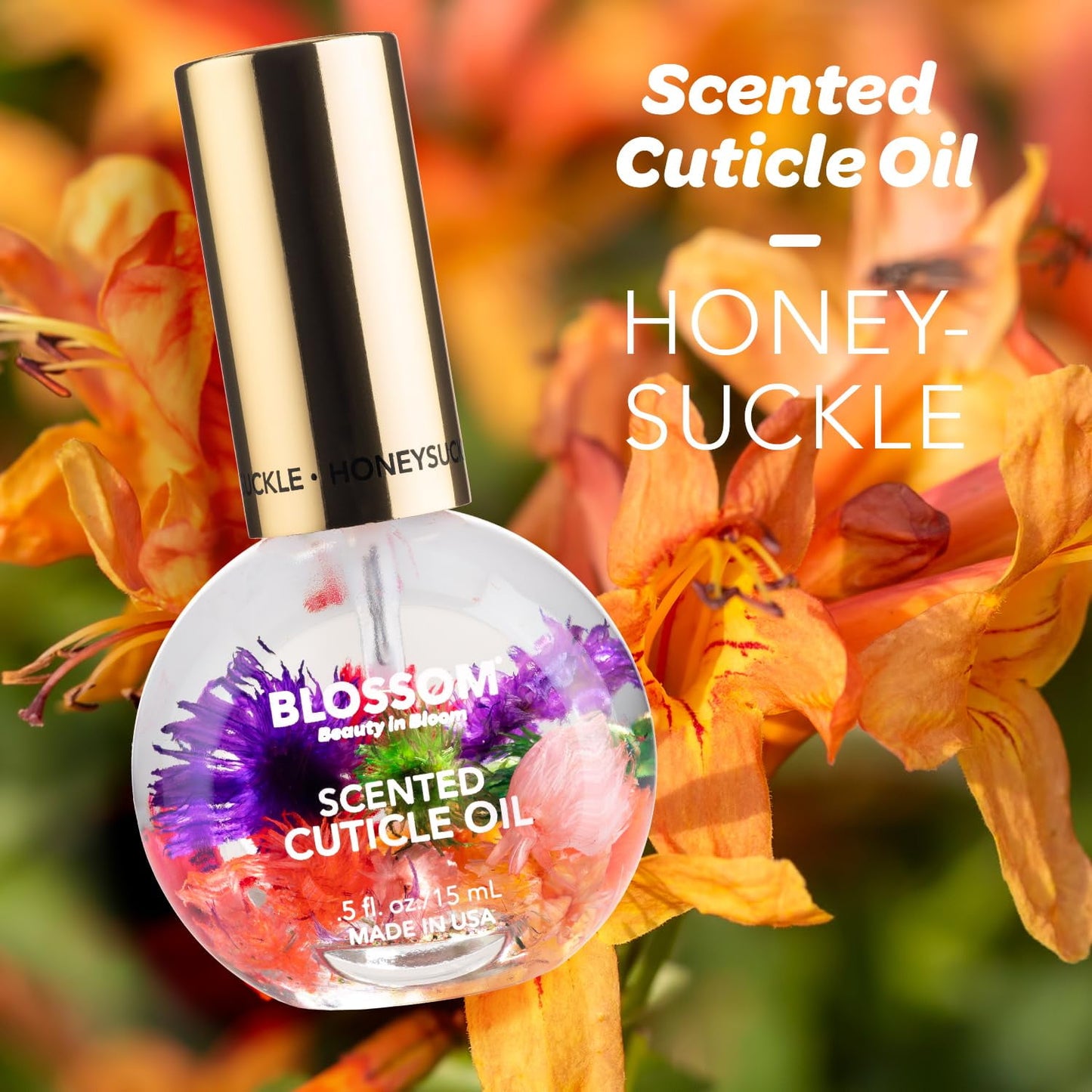 Blossom Honeysuckle Cuticle Oil | Hydrating & Moisturizing | 0.5 Fl. Oz.
