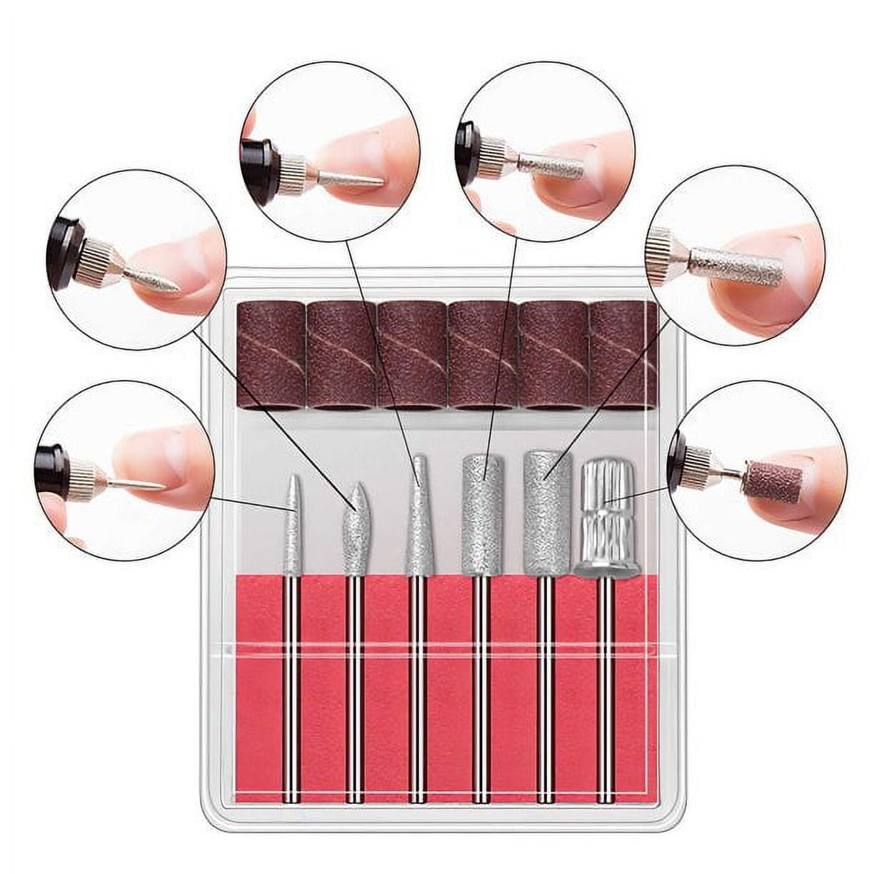 Electric Nail Drill Set | Acrylic & Gel Nail File Machine | Manicure & Pedicure