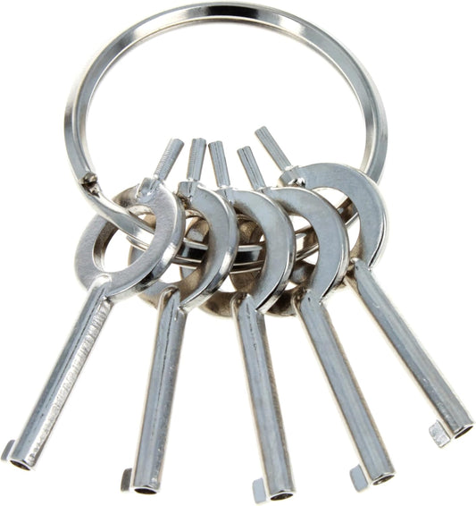 Universal Handcuff Keys 5-Pack | ASR Tactical Standard Issue for Law Enforcement