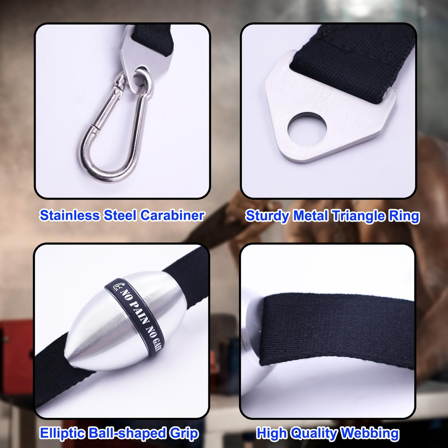 Aluminum Alloy Elliptical Wrist Ball Trainer for Arm Wrestling and Grip Strength-Durable Wrist and Forearm Exerciser with Non-Slip Grip for Strength Training, Pronation, Supination, and Rehabilitation