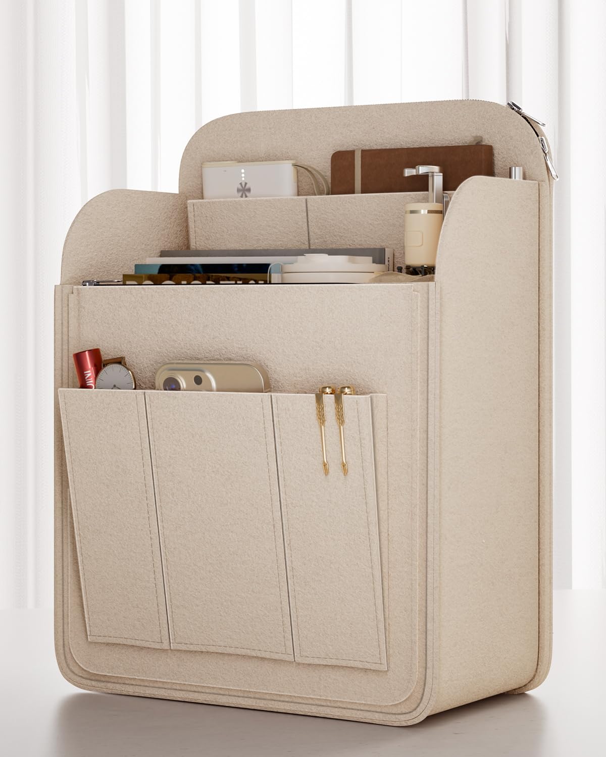 APSOONSELL Backpack Organizer Insert, Felt Bag Organizer for Rucksack Shoulder