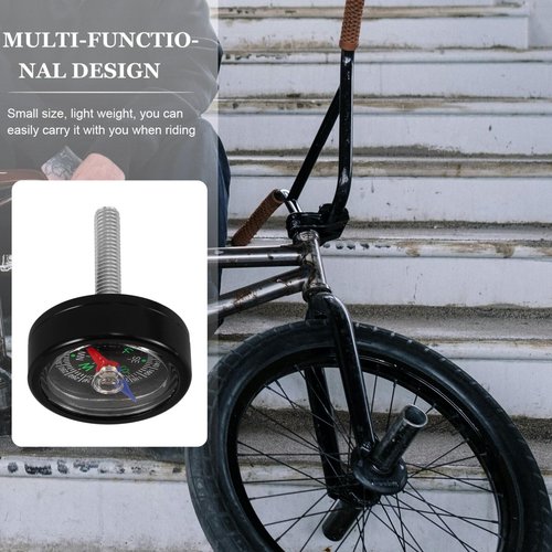 SUPVOX Bike Compass Mountain Bike Compass Handlebar for Bicycle Cycling Motorcycle ATV or Snowmobile Outdoor Accessories