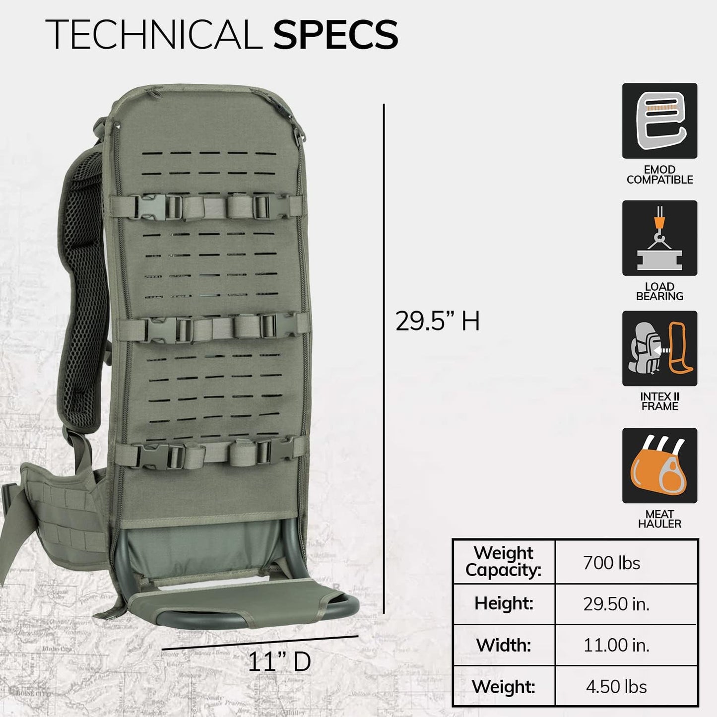 Eberlestock F1 Mainframe - The Most Versatile Pack Ever - Fully Adjustable with Endless Configurations