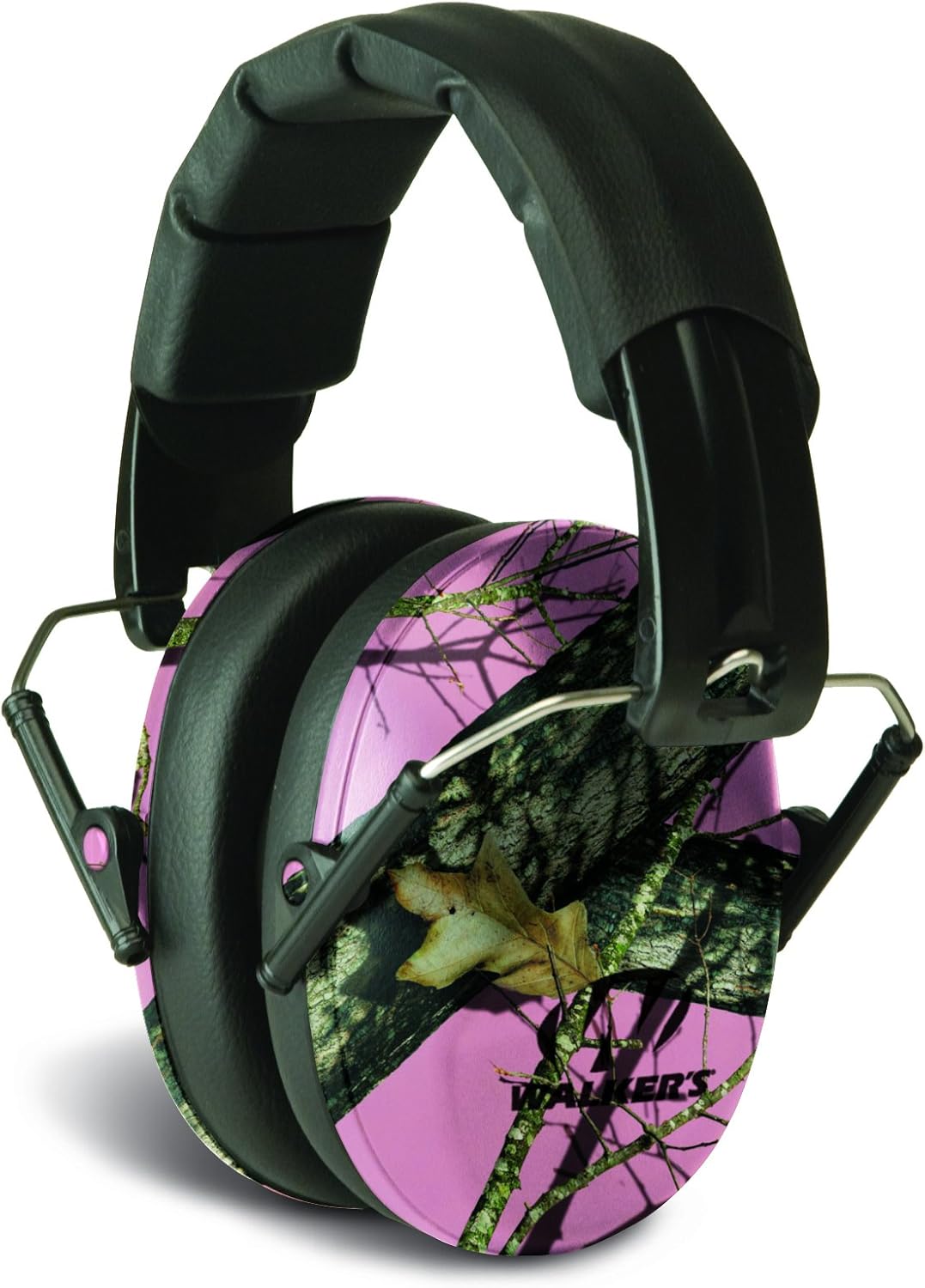 Walker's Unisex Adult's Lightweight Foldable Hearing Protection 22 dB Noise Reduction Pro Low-Profile Earmuffs
