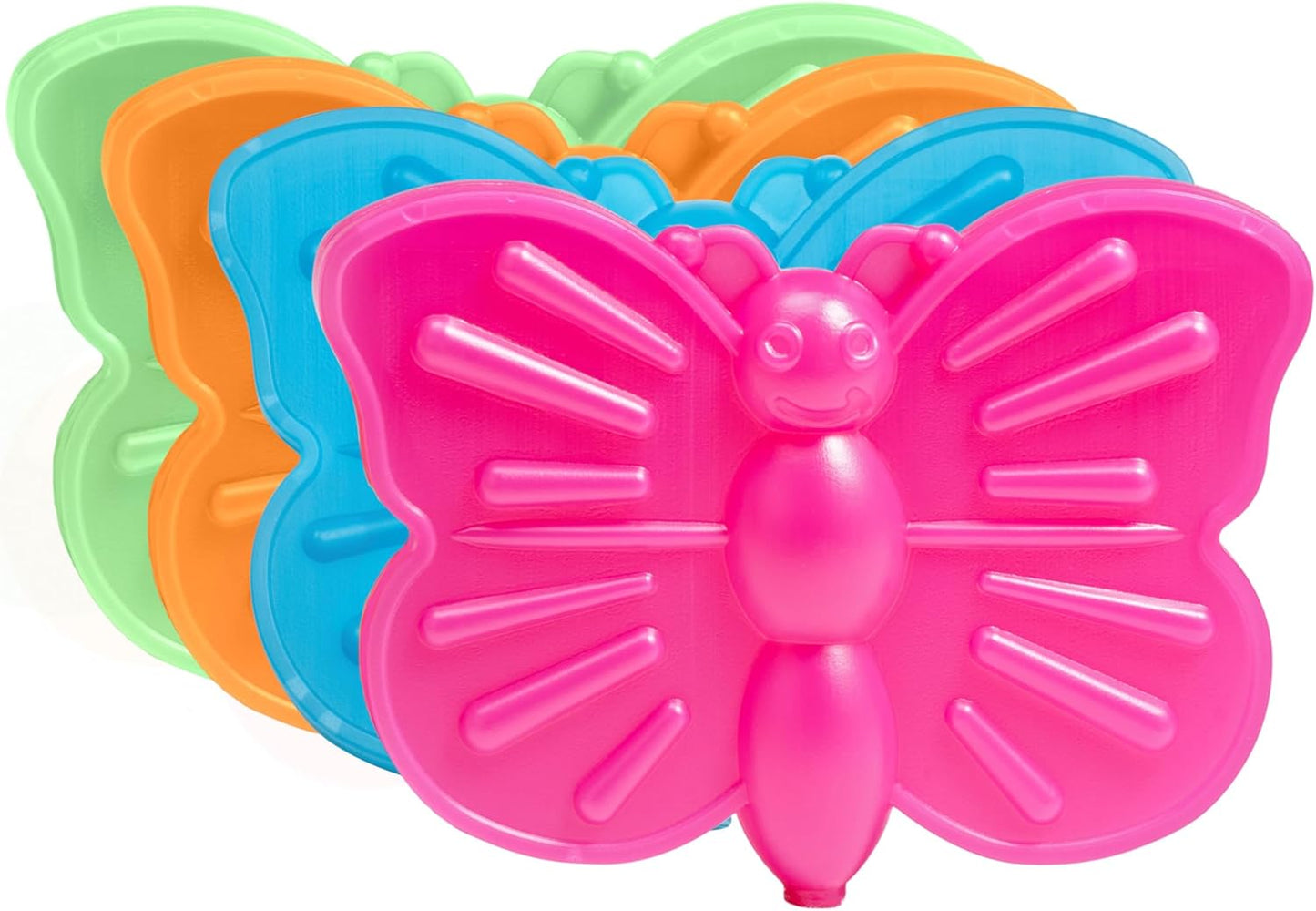 Fit & Fresh Cool Coolers Kids Lunch Box Ice Packs, Slim Ice Packs for Lunch Bags, Lunch Ice Packs Reusable-Multicolored, Set of 4 (Penguin)