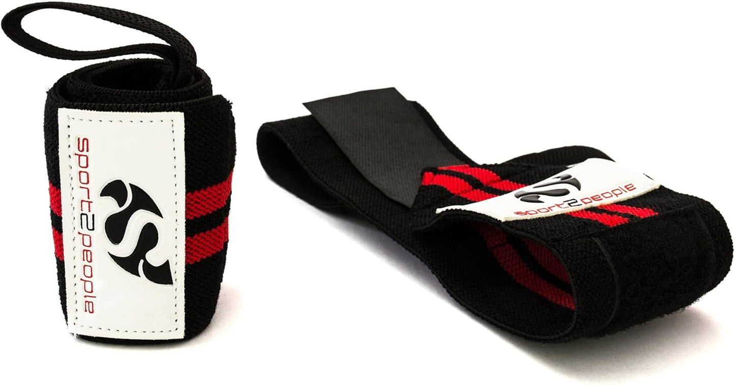 Weightlifting Wrist Support - Deadlift Straps for Weight Lifting, Bodybuilding, Powerlifting, and Strength Training, Crossfit