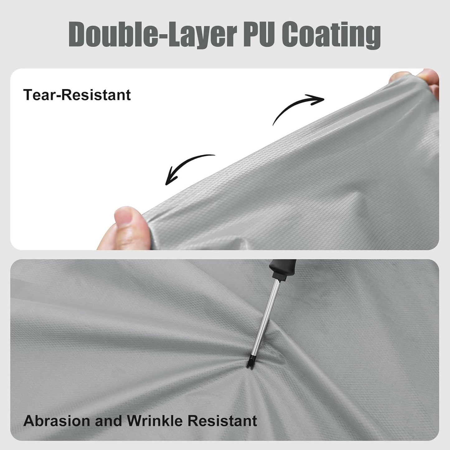 Andake Waterproof Rain Poncho for Adults Unisex,230T Ripstop Polyester,Raincoat Gear with Transparent Viewing Window Outdoors
