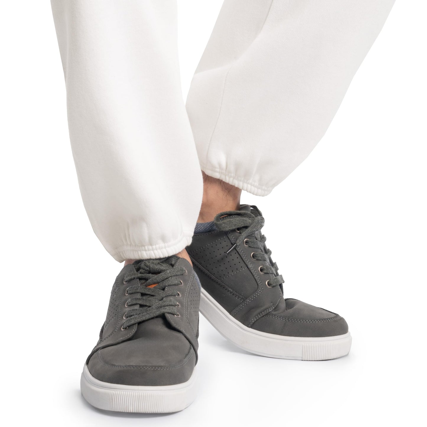 Fruit of the Loom mens Eversoft Fleece & Joggers (Regular Big Man) Sweatpants, Elastic Bottom - White, 3X-Large US