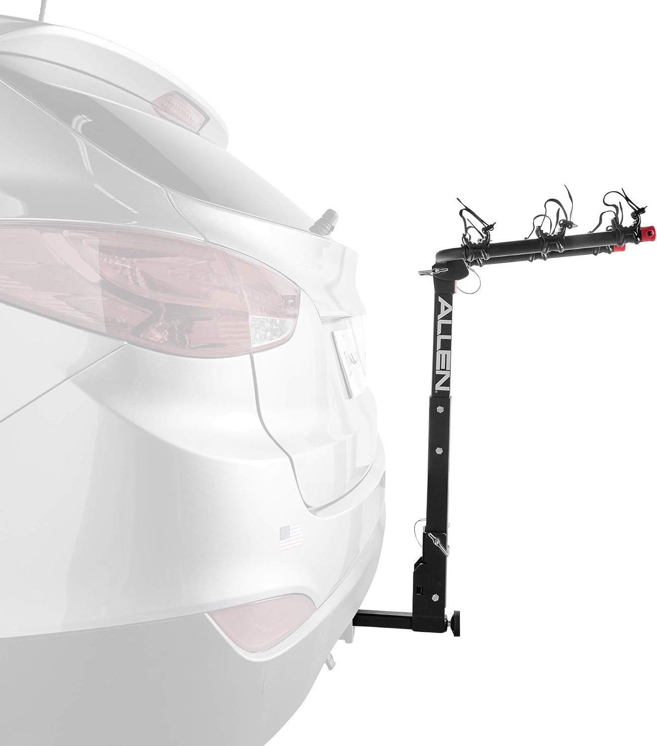 3-Bike Hitch Rack for 1.25" & 2" Hitches - Allen Sports Durable Bike Carrier