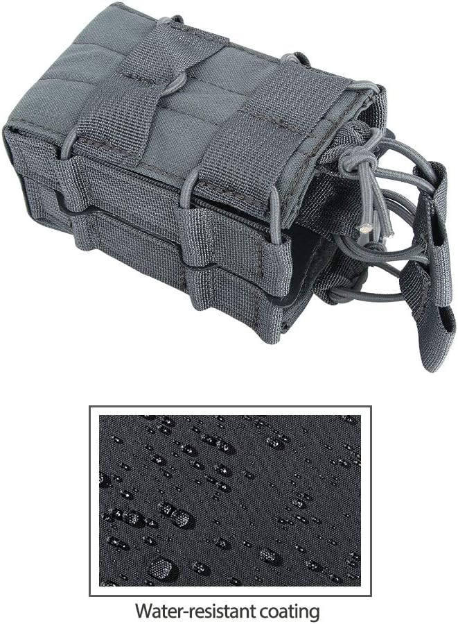 EXCELLENT ELITE SPANKER Tactical Molle Single/Double Open-Top Mag Pouch for M4 M14 M16 AR15 G36 Magazine
