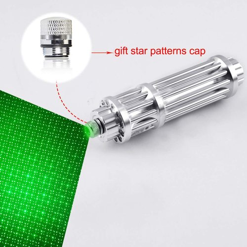 Dinsom Tactical Green Outdoor Lighting Equipment with Adjustable Focus and Multi Patterns for Camping,Hiking,Hunting,Fishing
