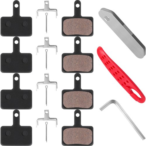 Gulfmew 4 Pairs Bike Disc Brake Pads Compatible with Sram Brake Pads, Compatible with Nutt Hydraulic