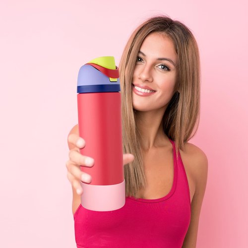 HEYSKAY 2PCS Silicone Boot for Owala Flask Water Bottle 32oz Anti-Slip Protective Sleeve for Owala Twist,FreeSip and Flip Stainless Steel Water Bottle BPA-Free Boot Bottom Base