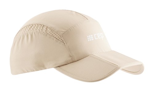 CEP The Run Cap, Cream, Unisex, OS