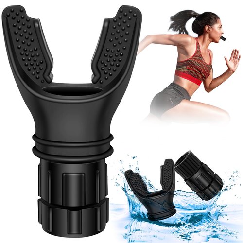 Portable Muscle Trainer, Exercise Trainer with Resistance Adjustable, Easy to Clean and Use, Improve Strength and Endurance（Black）