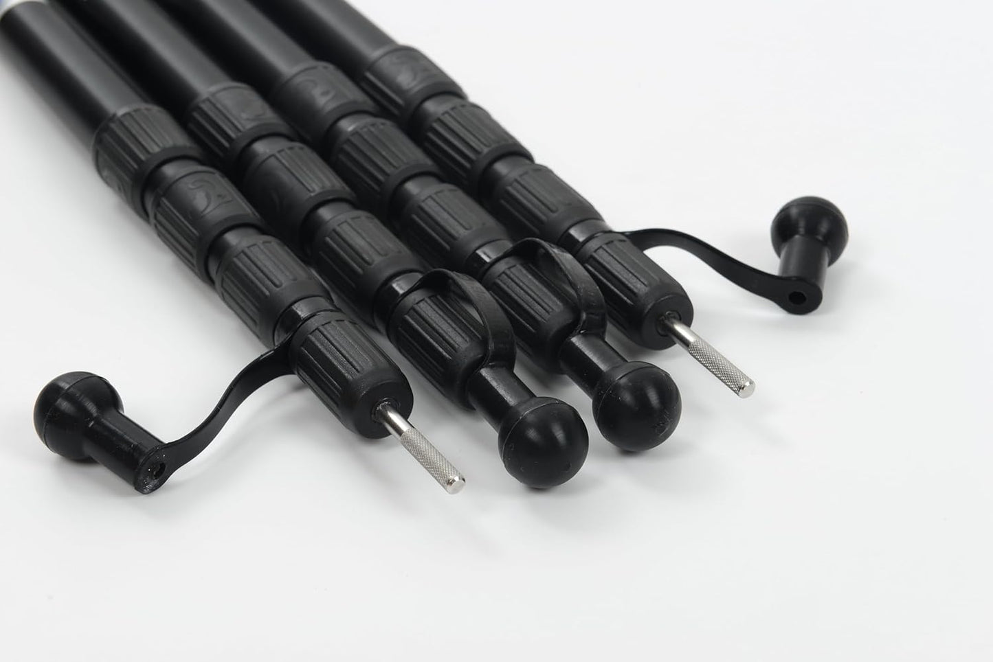 Green Elephant Camping Tarp Poles - Adjustable Aluminum Telescoping Tent Poles for Tarps, Canopy & Awning - Heavy Duty Collapsible Pole Set of 2 - Extends 8ft 2.8 in, Shrinks to 2ft 9.5 in.