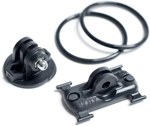 Bar Fly 4 MTB Bicycle Accessory Mount, Black, for Flat-Bars - Garmin, Wahoo, Polar, Bryton, Cateye, Mio, Omata