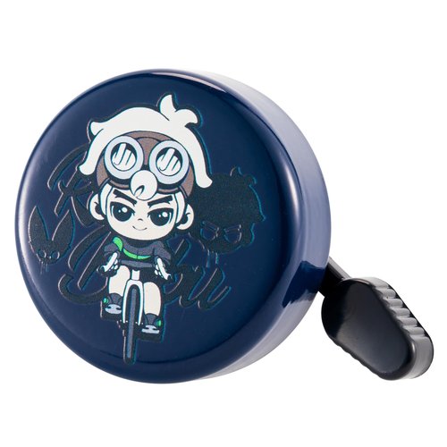 ROCKBROS Bike Bell for Kids Bicycle Bell for Boys Toddlers Fit for 0.87in/22.2mm Bicycle Handlebars Luoluo Blue