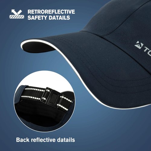 TOP-EX XXL XXXL Oversized Men Black Running Waterproof Hydro Cooling Hat Baseball Cap for Large Heads