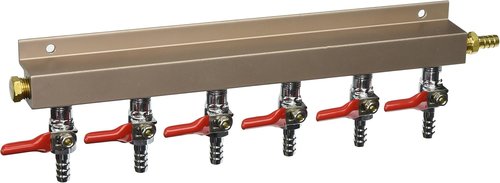 Bev Rite Air Distributor 5/16", CO2 Manifold - 3 way