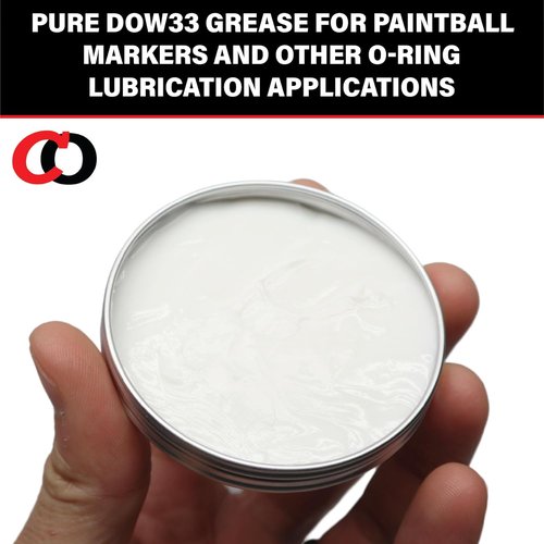 Captain O-Ring Pure DOW 33 Paintball Lubricant Grease (1 oz Jar DOW33) Paintball Marker Maintenance Lube