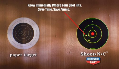 SHOOT-N-C Birchwood Casey Targets Bundle (6-Inch and 8-Inch)