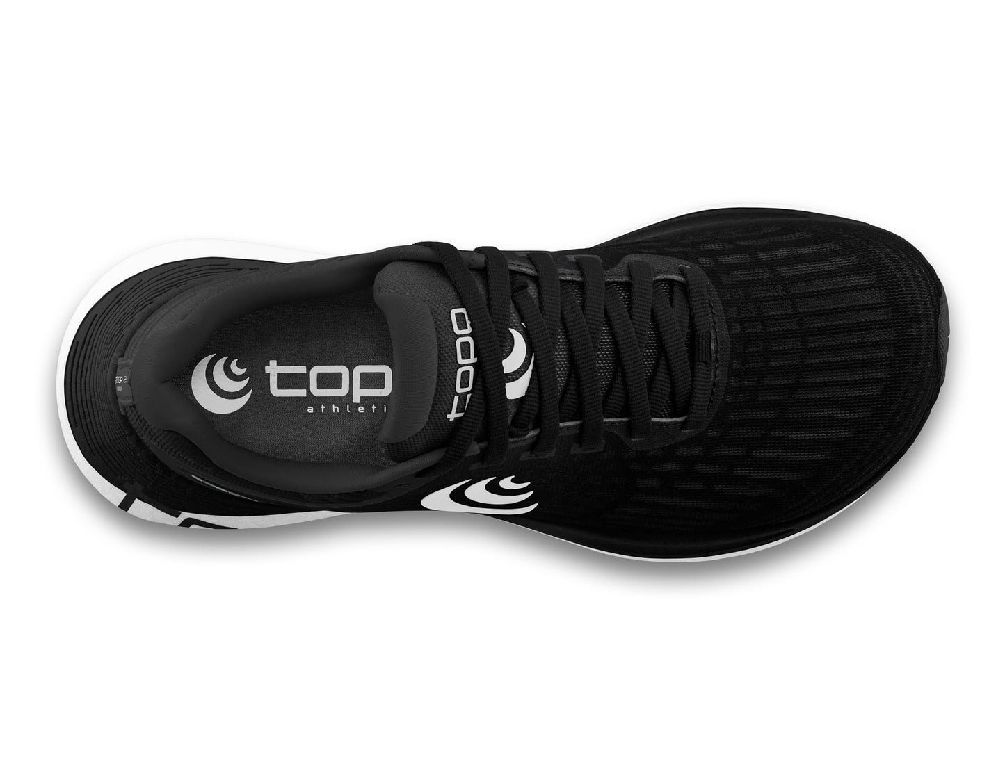 Topo Athletic Men's Specter 2 Comfortable Cushioned Durable 5MM Drop Road Running Shoes, Athletic Shoes for Road Running, Black/White, Size 13
