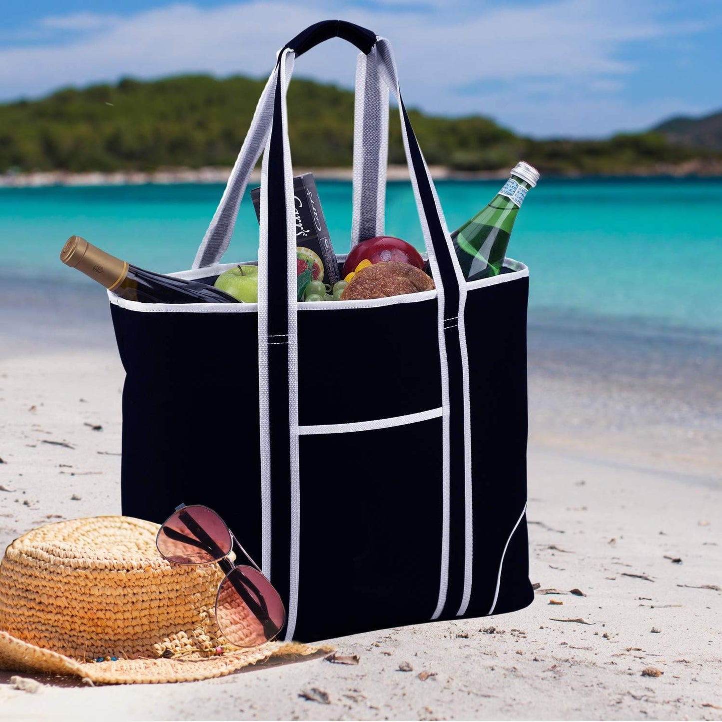Picnic at Ascot Extra Large Insulated Cooler Bag - 30 Can Tote- Designed & Quality Approved in USA