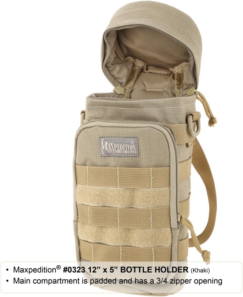 MAXPEDITION 12-Inch X 5-Inch Bottle Holder