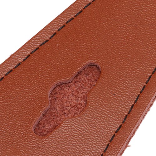 Longbow Bow Tip Protector, 1Pair Recurve Bow Tip Protector Leather Bow Tip Guard for Outdoor Hunting Recurve Bow (Brown)