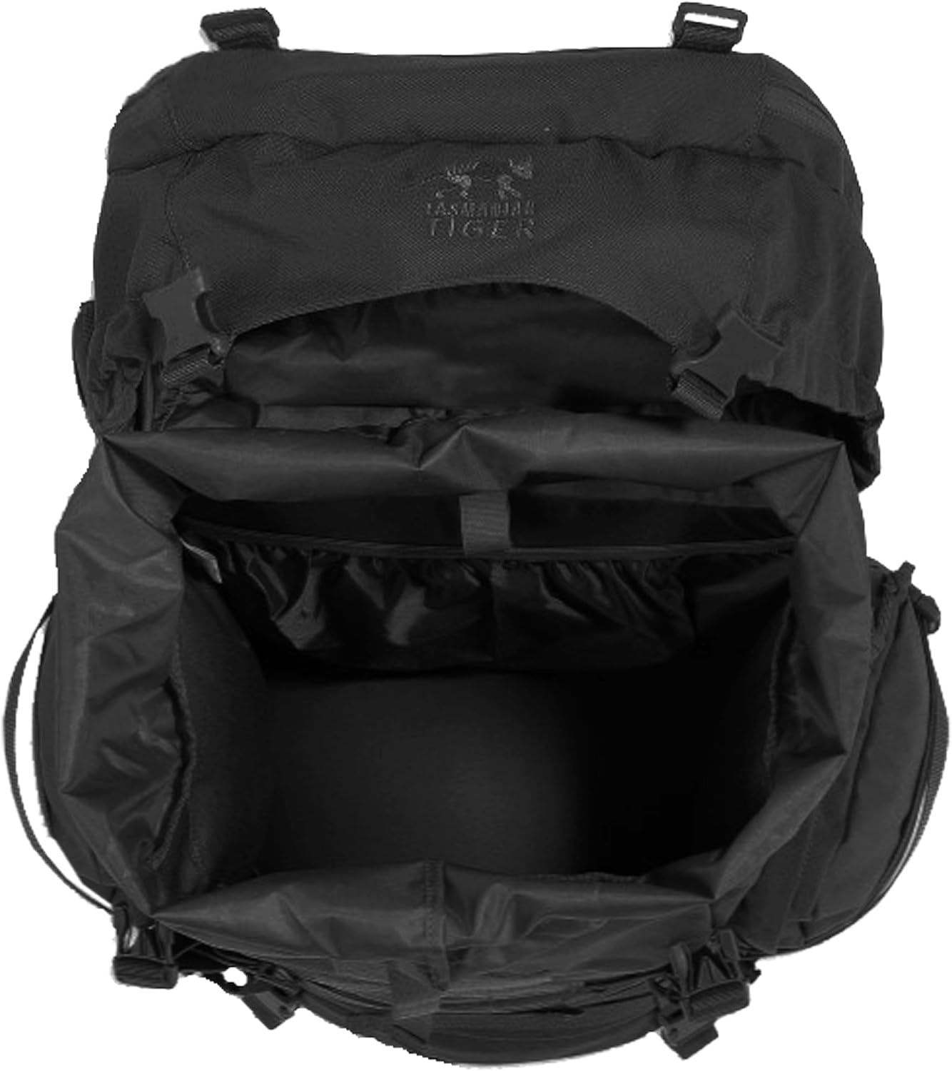 Tasmanian Tiger MKIII Tactical Backpack - 52L with MOLLE System & Detachable Hip Strap, Black