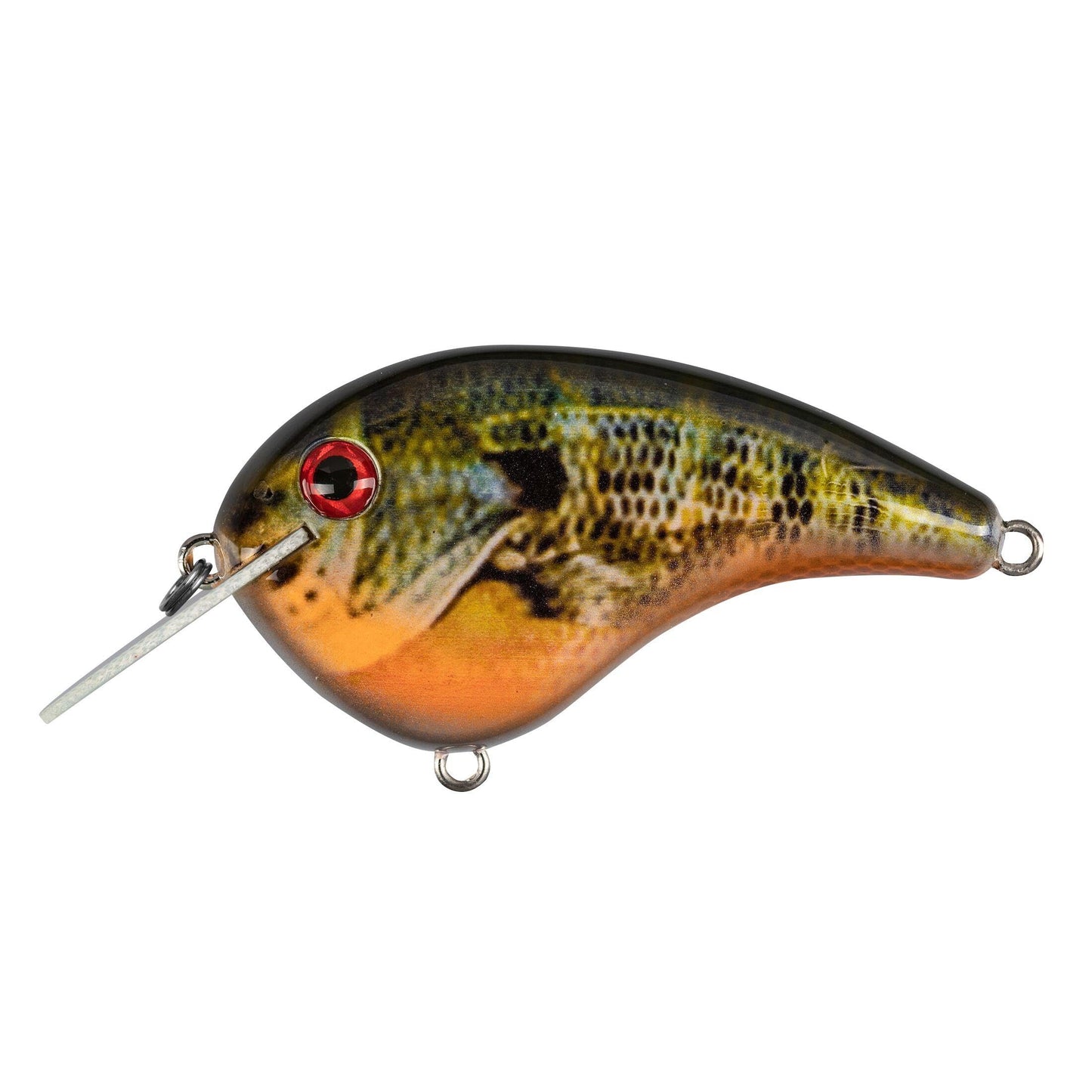 Strike King (HCCMJ-663) Chick Magnet Jr. Crankbait Fishing Lure, Color 663 - Natural Bream, 1/4 oz, Dives 4-6 Feet, Premium Hooks