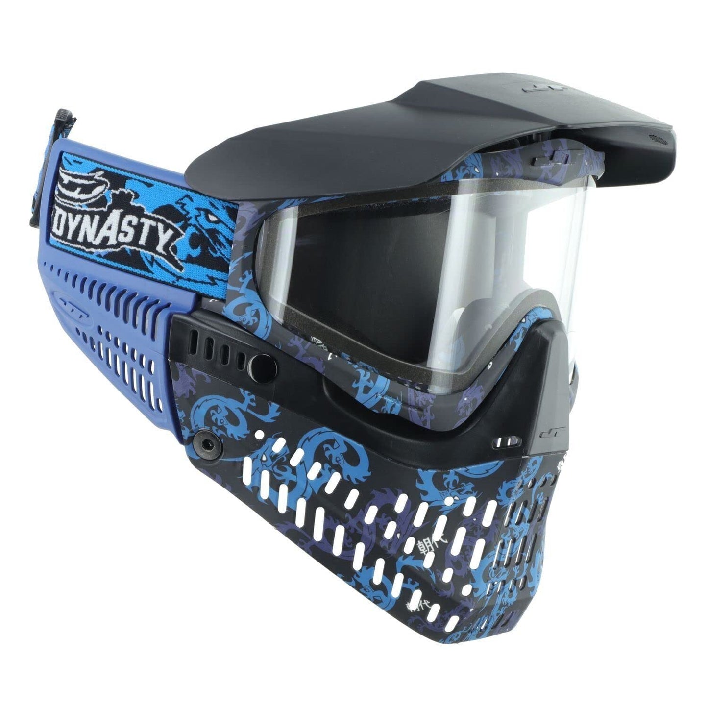 JT Spectra Dynasty LE Proflex Paintball Mask Goggle W/ Clear Thermal Lens Black