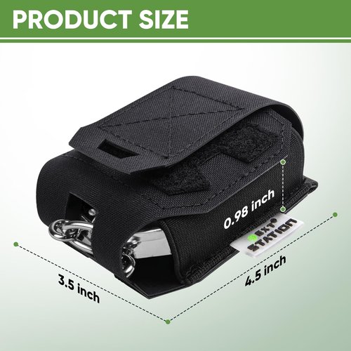 NEXT STATION Handcuff Holster，MOLLE Hand Cuff Case fits Multiple Cuffs,Handcuff Pouch for Duty Belt Law Enforcement Quick Release Durable