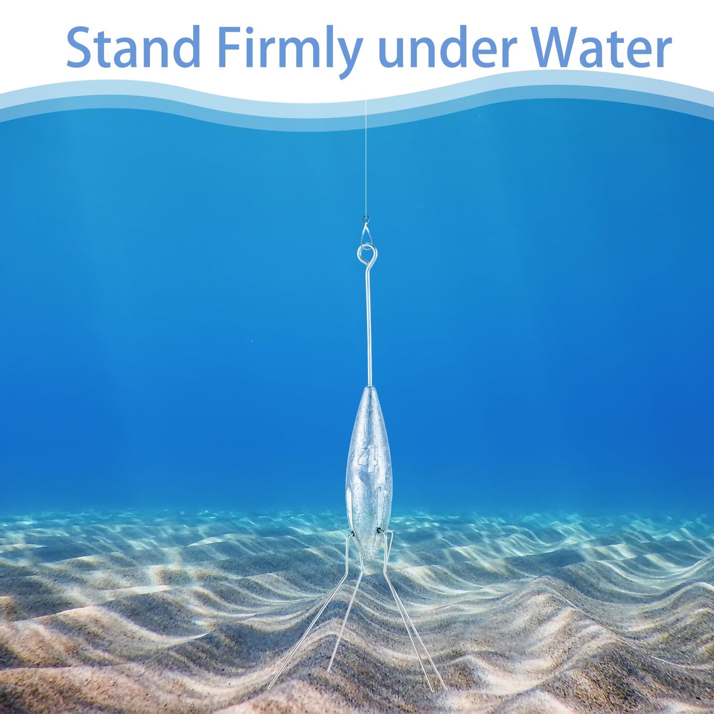 5 Pcs Surf Fishing Weights Sputnik Sinker Fishing Equipment Long Tail Equipment Saltwater Surf Casting Sinkers Catfish Beach Spider Weights Silver Gray for Ocean Sea Man Birthday Gift(6 oz)