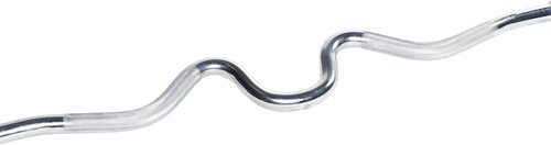 CAP Barbell Standard 1-Inch Threaded Curl Bar with Collars