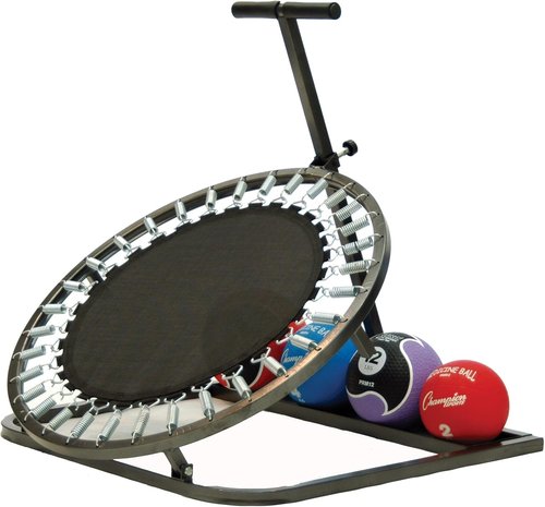 Champion Sports Medicine Ball Rebounder – Adjustable Angle, Steel Frame, Neoprene-Grip Handle, Rehab, Home, Gym Workout, 36" L x 39" W x 42" H, 28" D, Balls Sold Separately