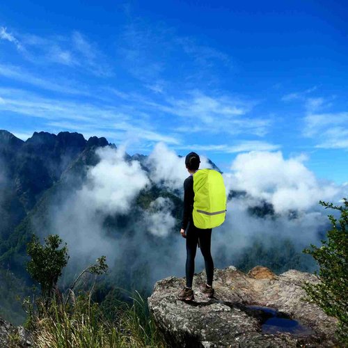 N-KONGJIAN Backpack Rain Cover, Outdoor Backpack Covers, Waterproof Backpack Snow Cover for Travel, Climbing, Hiking and Outdoor Activites (Green)
