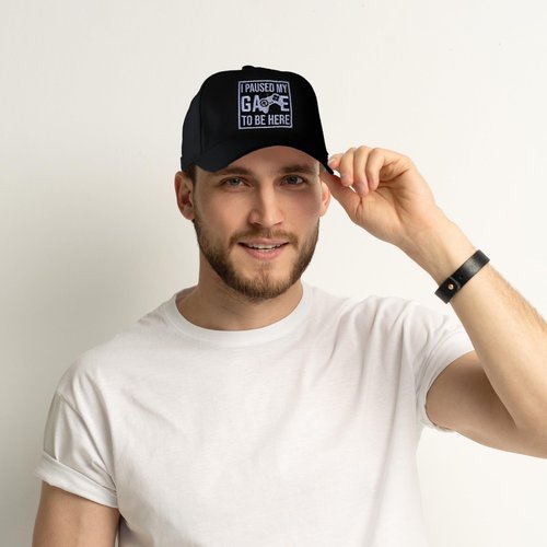 Video Game Controller Baseball Cap Embroidered Baseball Hat Sports Classic Adjustable Hat Trucker for Men Women