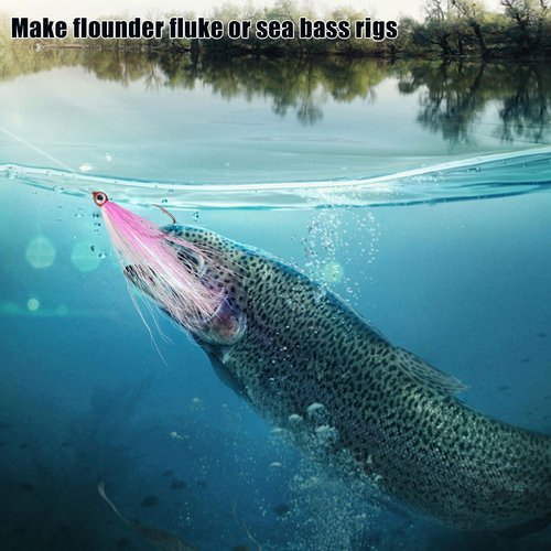 Clouser Minnow Fly Fishing Flies Salmon Trout Steelhead Jig Hooks Saltwater Flies Sea Bass Striper Flounder Fly Fishing Lures, Mix Colors