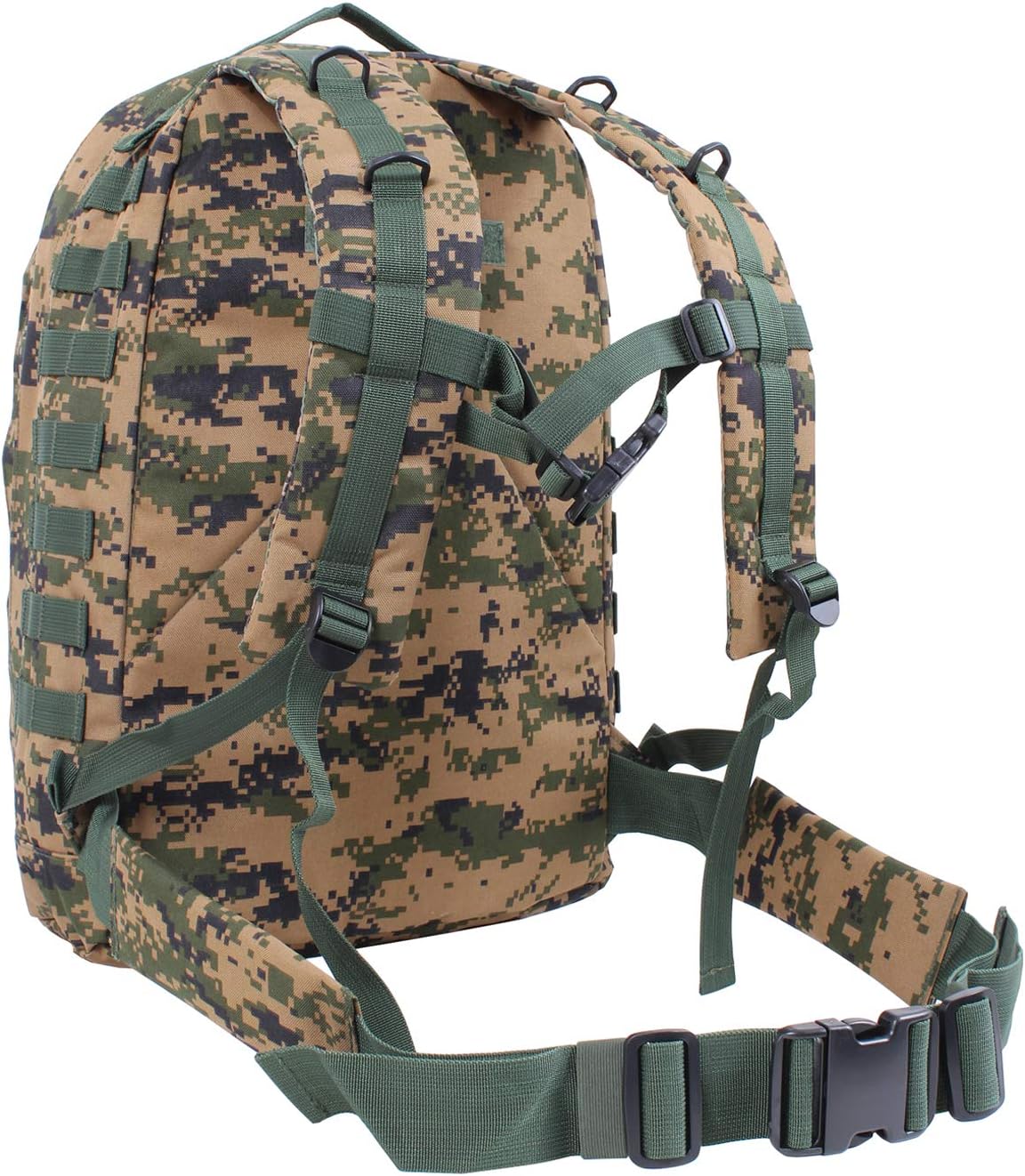 Rothco MOLLE II 3-Day Deployment Pack - Versatile Gear Bag for Extended Excursions, Olive Drab