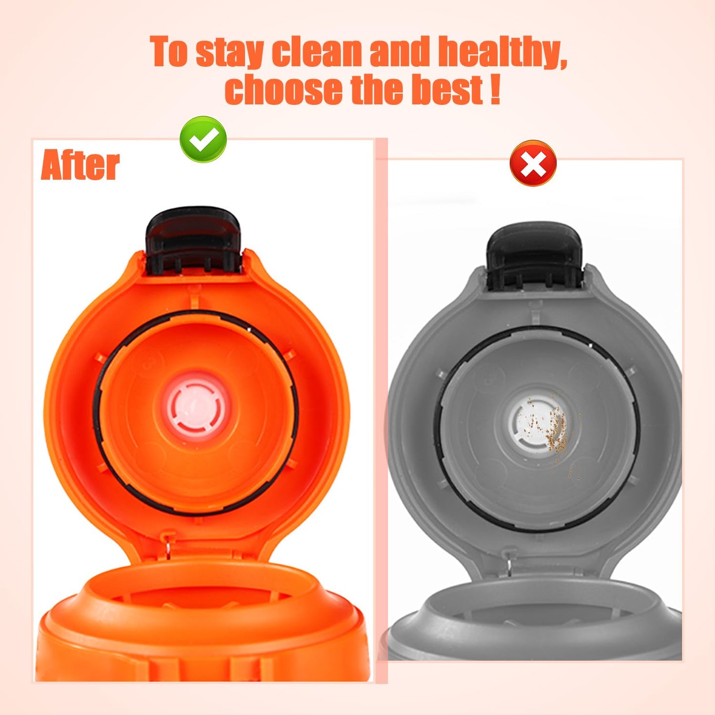 10pcs Replacement Valves Compatible with Gatorade Water Bottle, BPA Free Silicone Dispensing Valve Bottle Lid Replacement Accessories for Gatorade 32oz Squeeze Bottle & 30oz Gx Water Bottle
