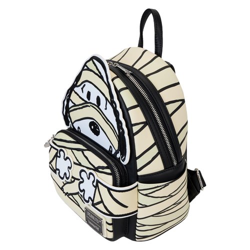 Loungefly Peanuts Snoopy Mummy Glow Mini Backpack