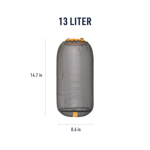 Sea to Summit Lightweight Mesh Stuff Sack, 13 Liter