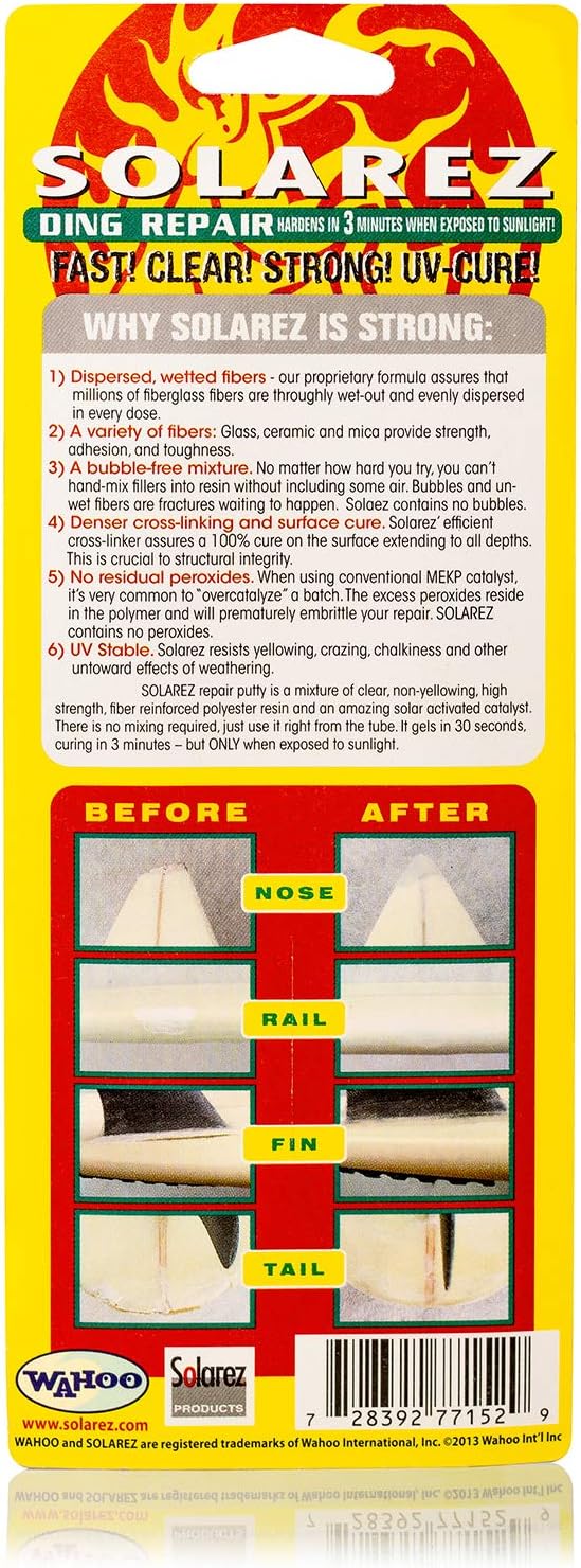 SOLAREZ Artisan Epoxy Resin Kit - Clear, UV-Resistant, 16 oz for Crafts & Repairs