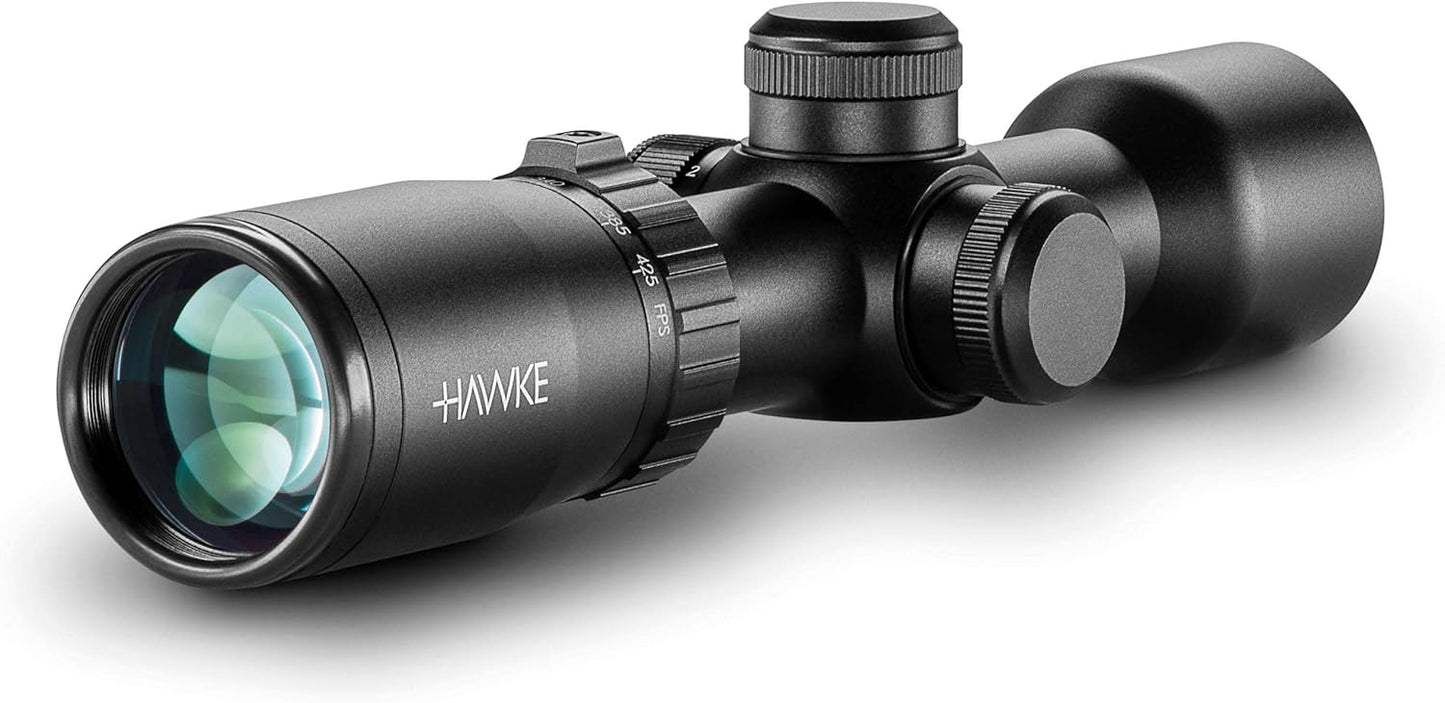 XB1 Crossbow Scope 1.5-5x32 for 250-425 FPS - Illuminated Reticle, Compact Design