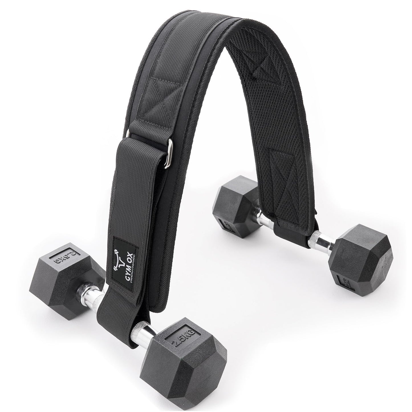 Exercise Hip Thrust Belt for Dumbbells Heavy,Hip Thruster, Dumbbell Hip Thrust Belt for Weights Hip Thrust Bar,Booty Belt for Hip Thrust Black