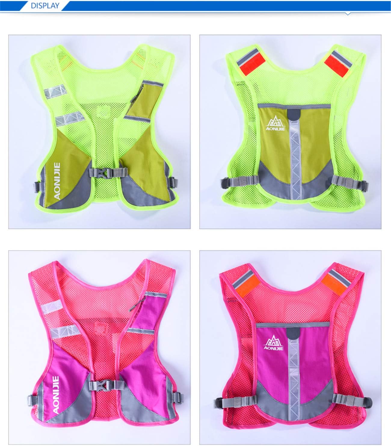 AONIJIE Running Hydration Vest Backpack,Lightweight Insulated Pack for Hiking Trail Running Cycling Race Marathon
